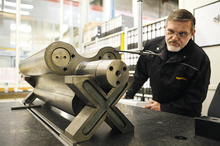 Medición de un rotor Omega en la ciudad de Gera