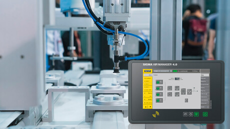 Sistema de gestión de aire comprimido SIGMA AIR MANAGER 4.0 de Kaeser Kompressoren